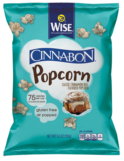 Cinnabon Popcorn bag